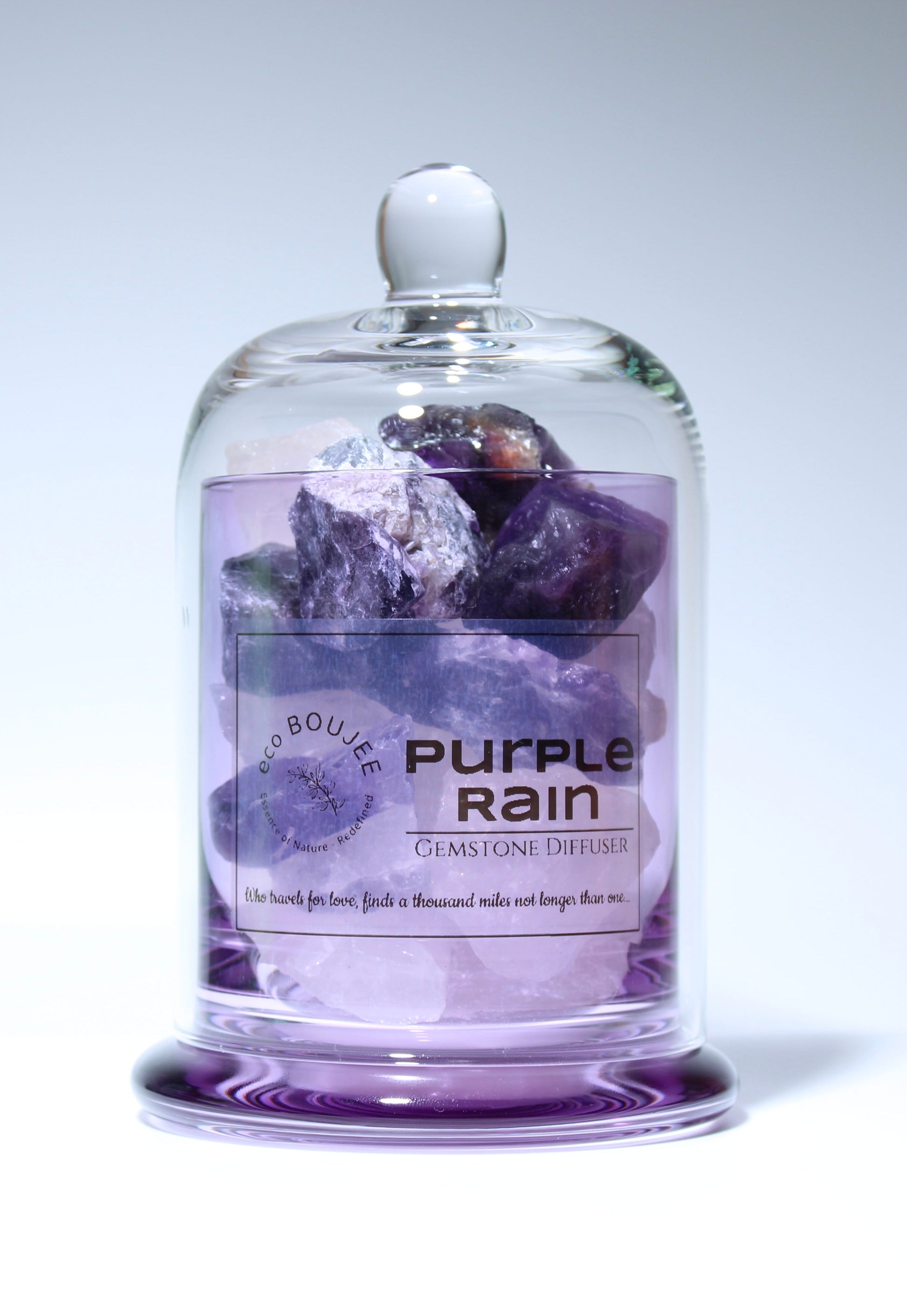 Amethyst Purple Rain- Gemstone Diffuser