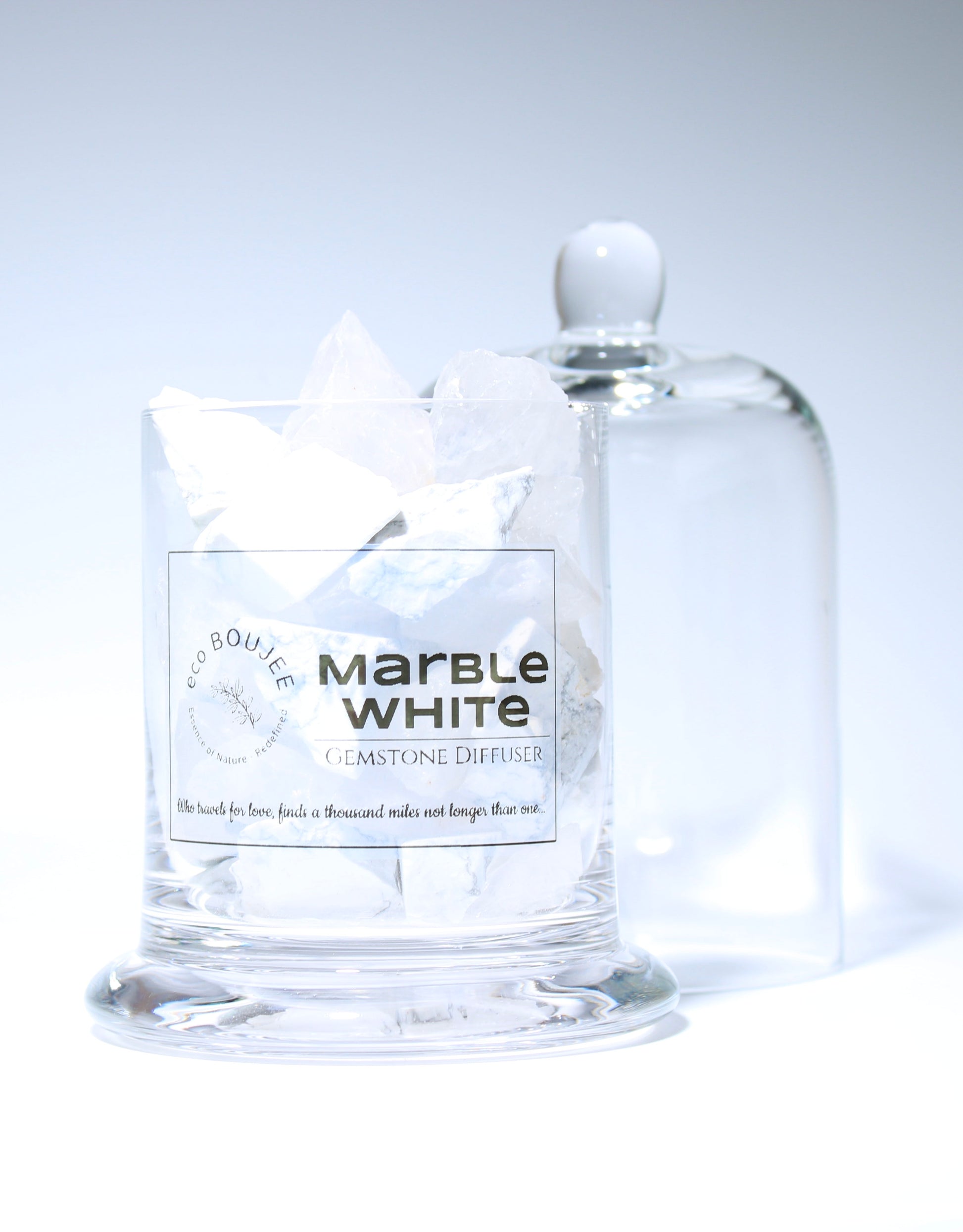 Marble White - Gemstone Diffuser
