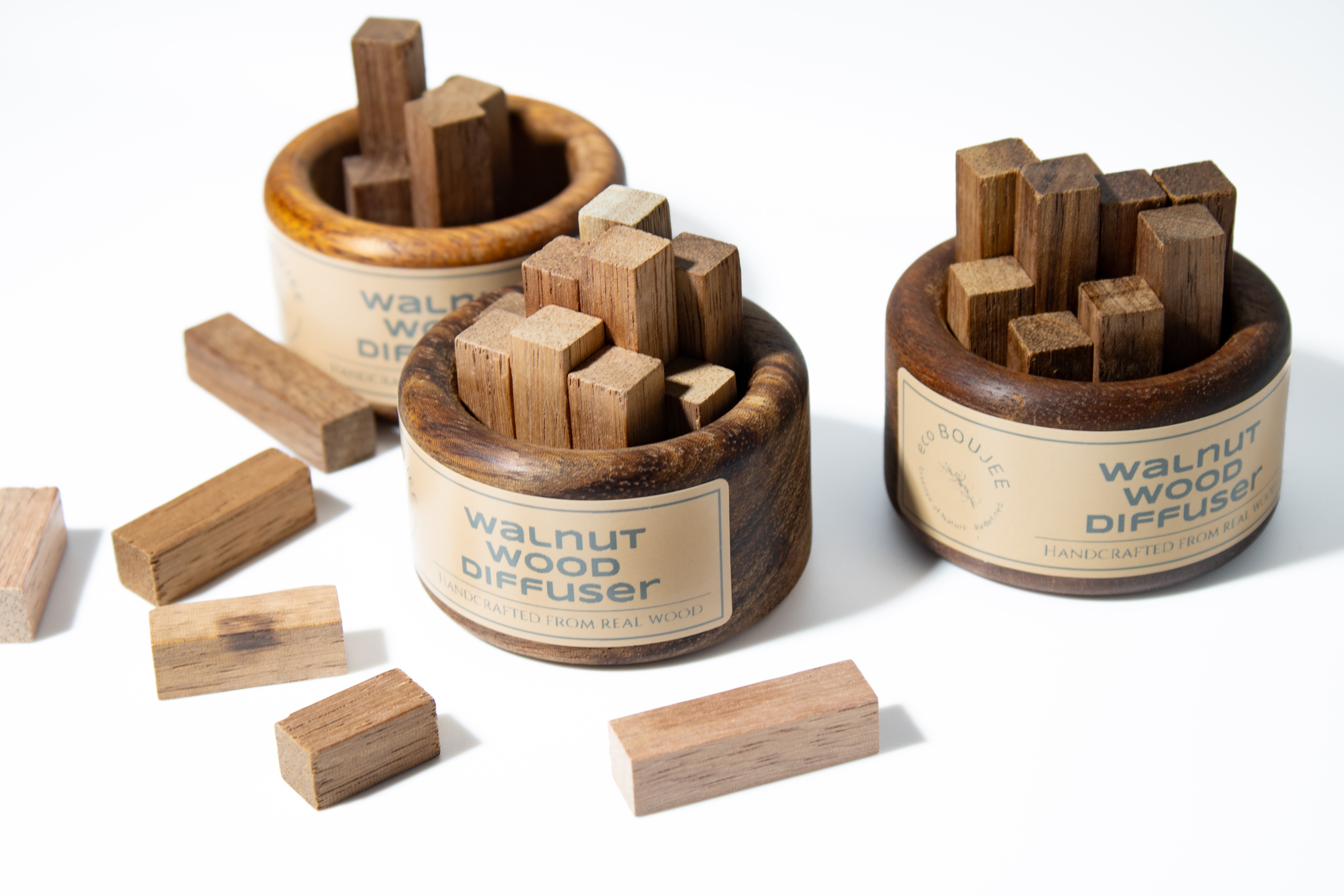 Walnut Wood Diffusers – Eco Boujee