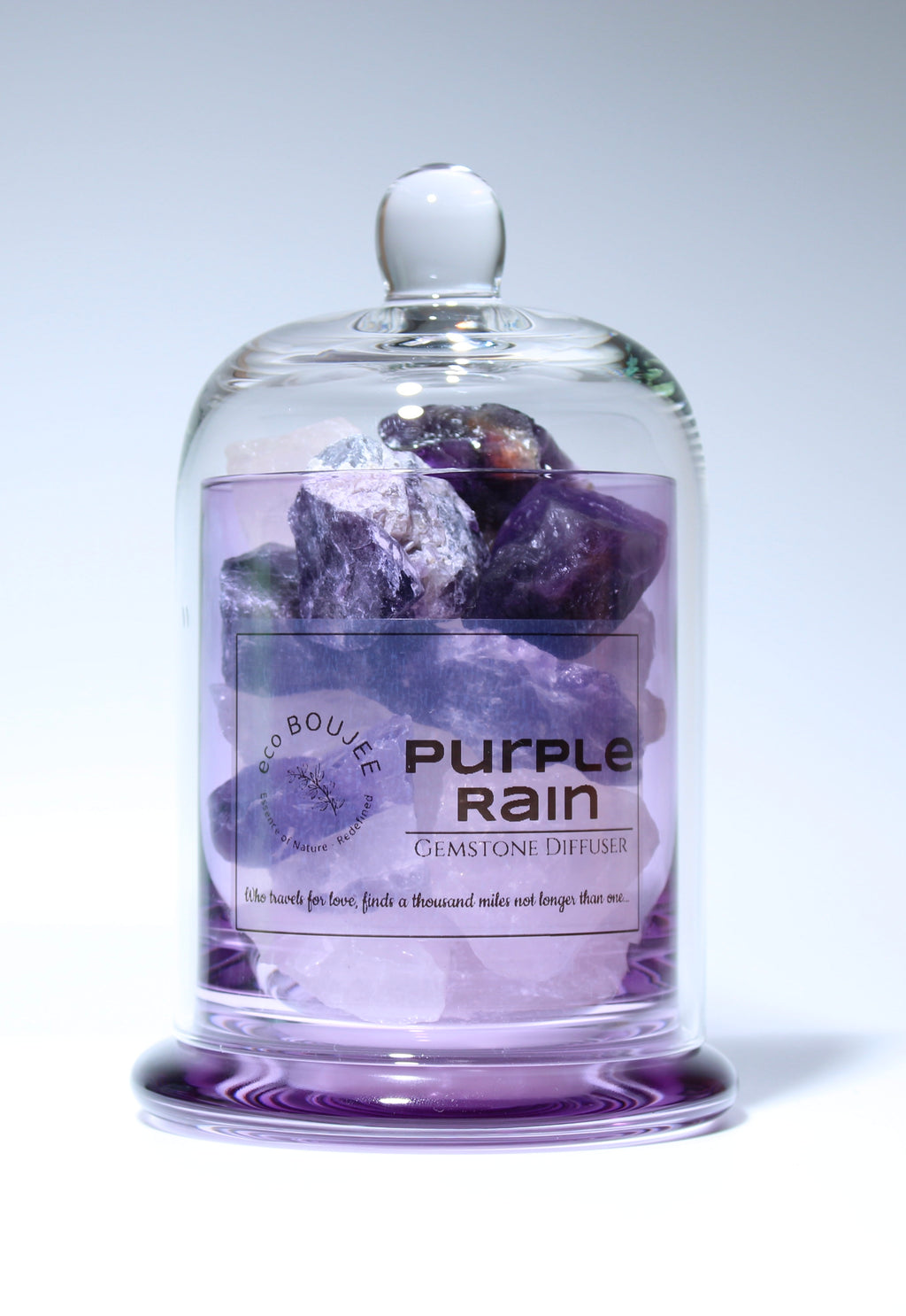 Amethyst Purple Rain- Gemstone Diffuser