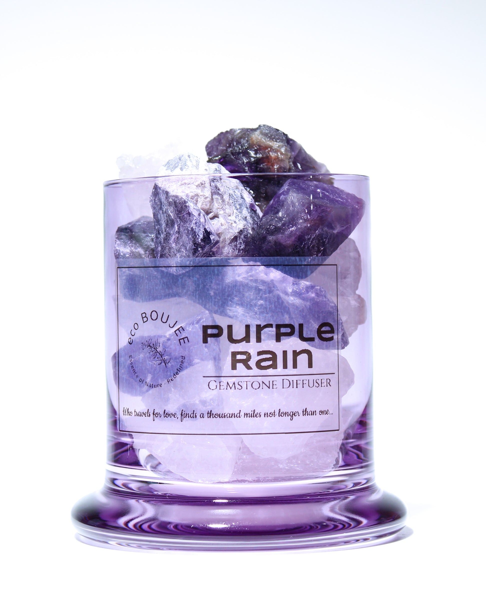 Amethyst Purple Rain- Gemstone Diffuser