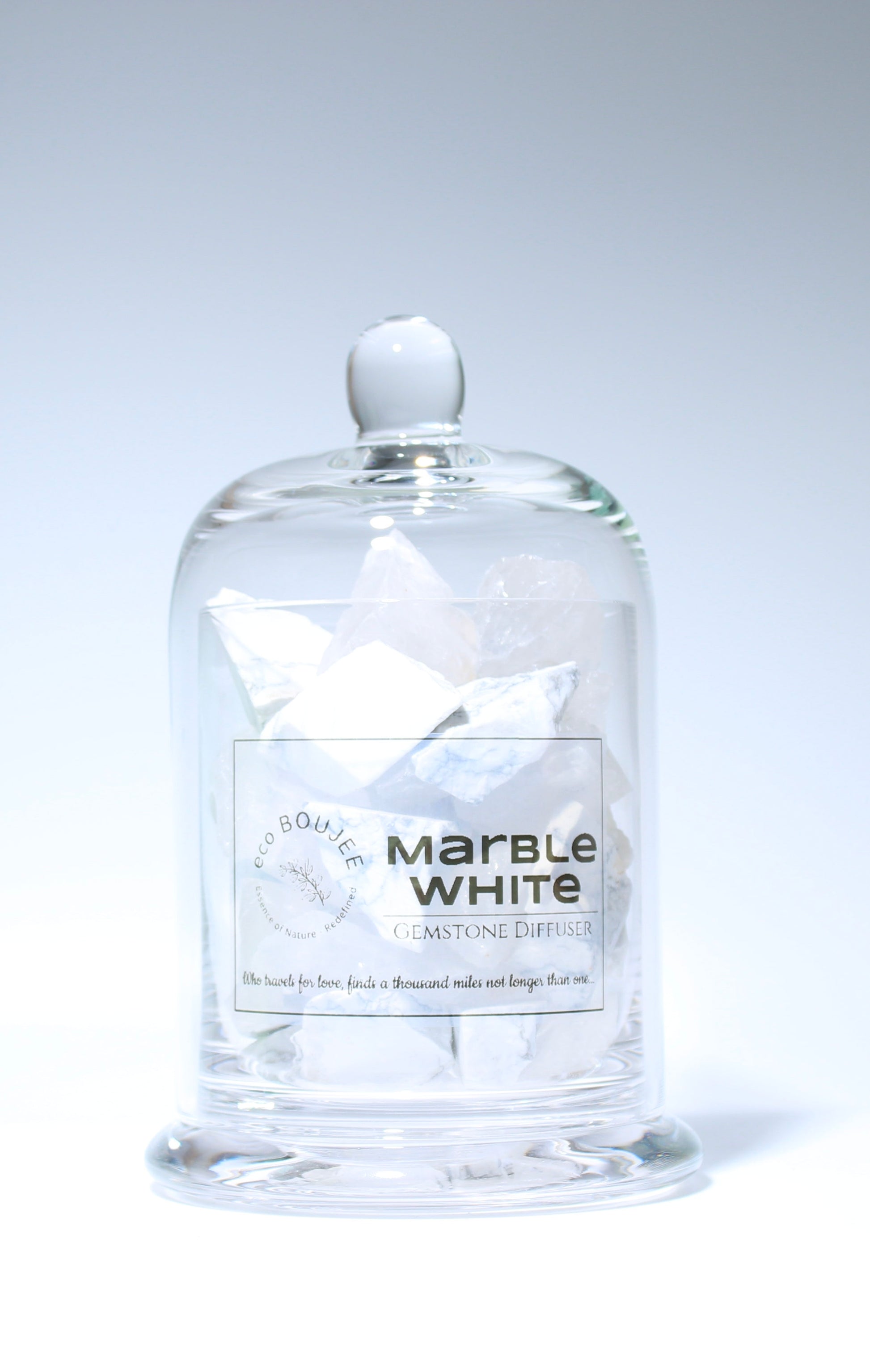 Marble White - Gemstone Diffuser