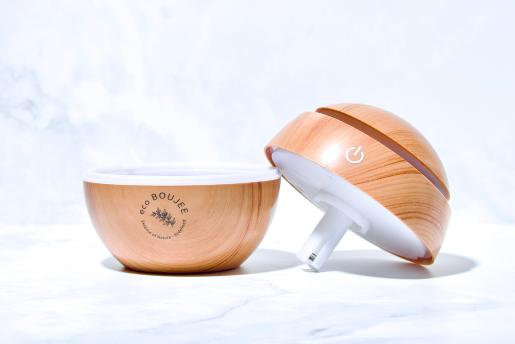 Ultrasonic Humidifier - Light Wood
