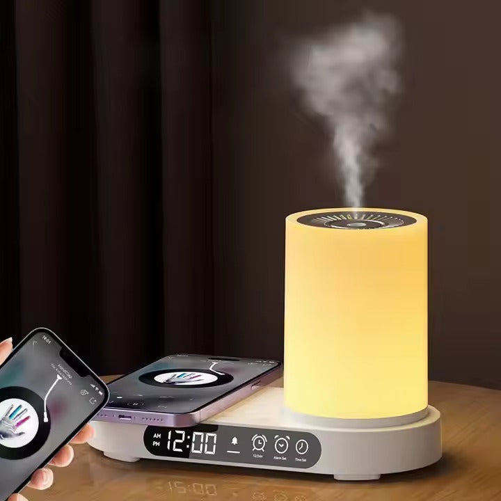 Multi Functional Aromatherapy Diffuser With Wireless Charger